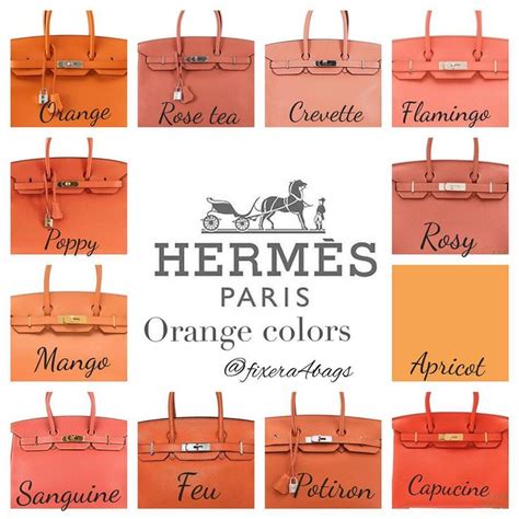 color of hermes|hermes colors list.